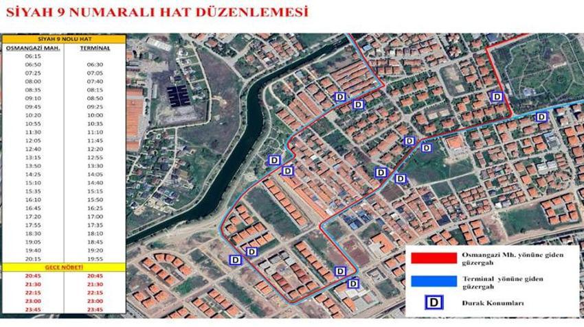 Eskişehirliler dikkat! 3 hattın güzergahı değişti: İşte yeni duraklar