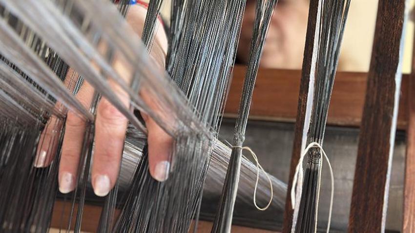 800 yıllık Selçuklu kumaşları Antalya'da yeniden üretilmeye başlandı