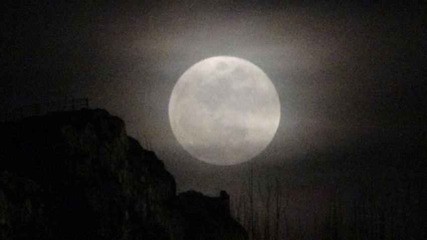 Van'ın 2 bin 700 yıllık simgesinde görsel şölen oluştu