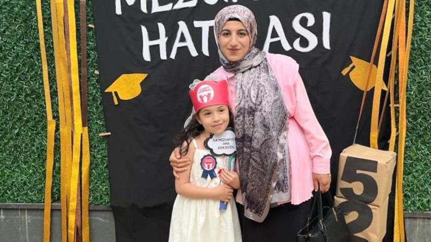 Ayhan Şengüller'in istismar ettiği Fatma Nur Çelik ile kızı Hifa İkra Şengüler'in cansız bedenleri yakınlarına teslim edildi