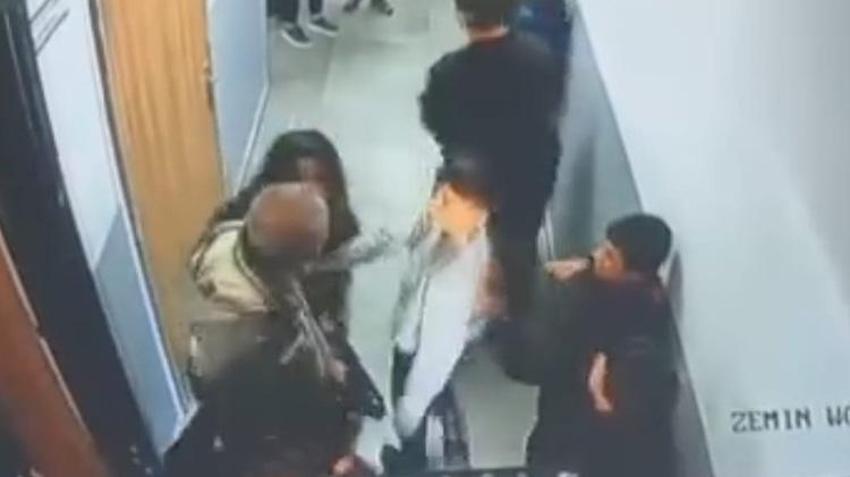 Van'da bir veli okulu basıp öğrenciyi darbetti! Dehşete düşüren şiddet görüntüleri kamerada