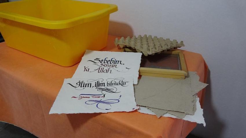 Trabzonlu kadınlar geri dönüşümde devrim yaptı: Yumurta kolileri kağıda dönüştürüp, patent aldılar!