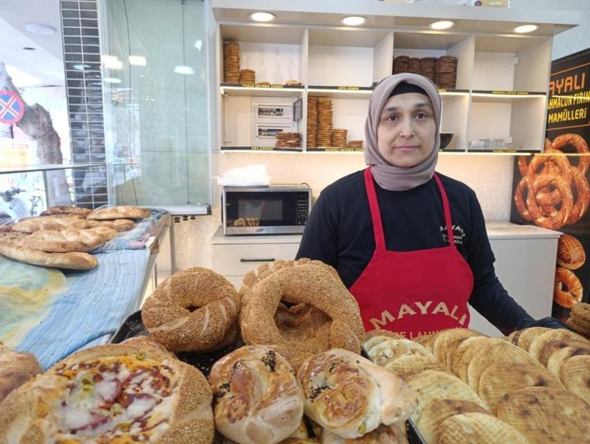 Eşine destek için girdiği fırında usta oldu! 'Yapamazsın' diyenlere inat tezgahın başına geçti