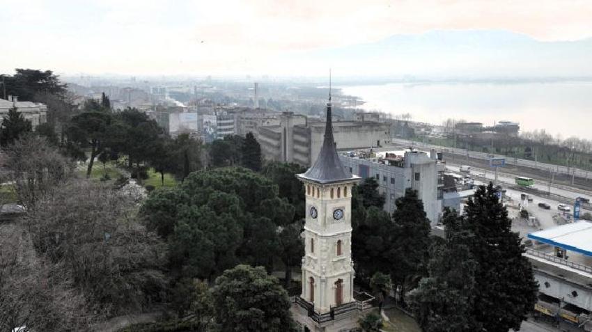 İzmit Saat Kulesi'nin restorasyon çalışması tamamlandı! Motifler koruma altına alındı