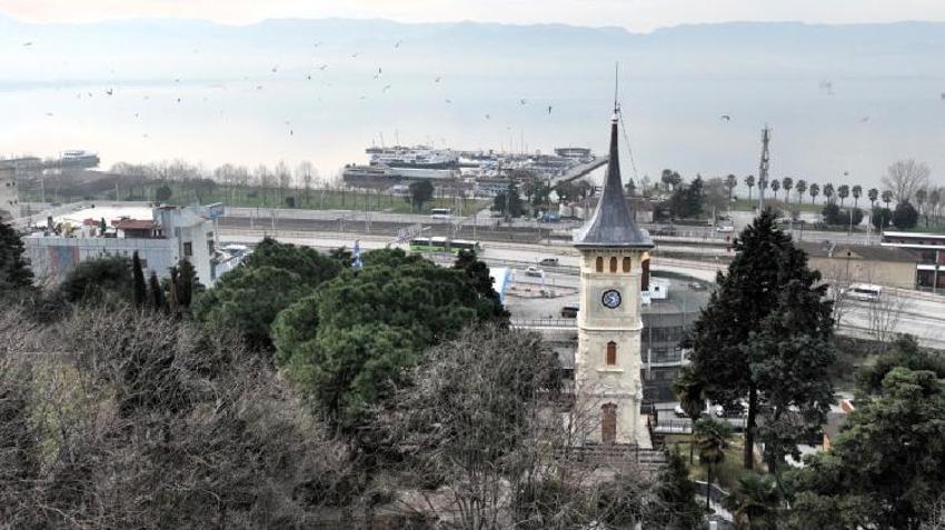 İzmit Saat Kulesi'nin restorasyon çalışması tamamlandı! Motifler koruma altına alındı