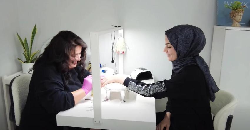 Kadın girişimci KAYMEK'te meslek sahibi oldu! Sonra da kendisine iş yeri açtı