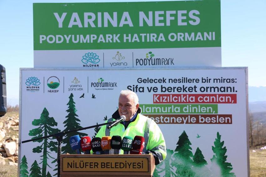 Nilüfer'de vatandaşlara hem nefes hem gelir kaynağı oluyor!
