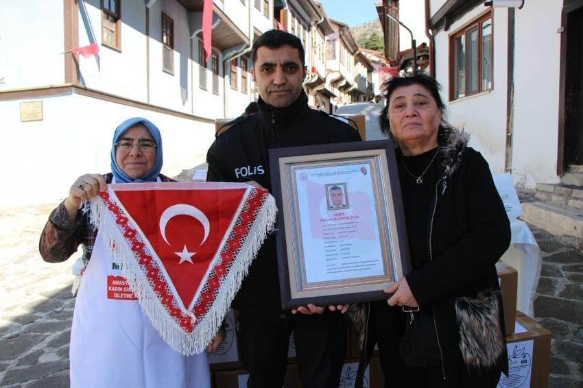 Şehidin yarım kalan son isteği gönül köprüsü oldu: Amasya çörekleri Mardin yolunda!