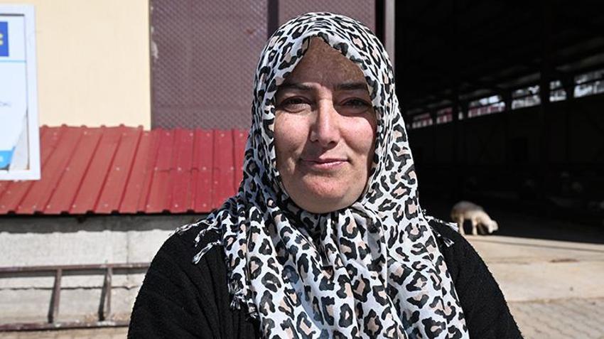Kahramanmaraşlı kadın girişimci muhasebeciliği bıraktı, hayallerinin patronu oldu! Devlet desteğiyle 3 yılda sürüsünü 103’ten 800’e çıkardı