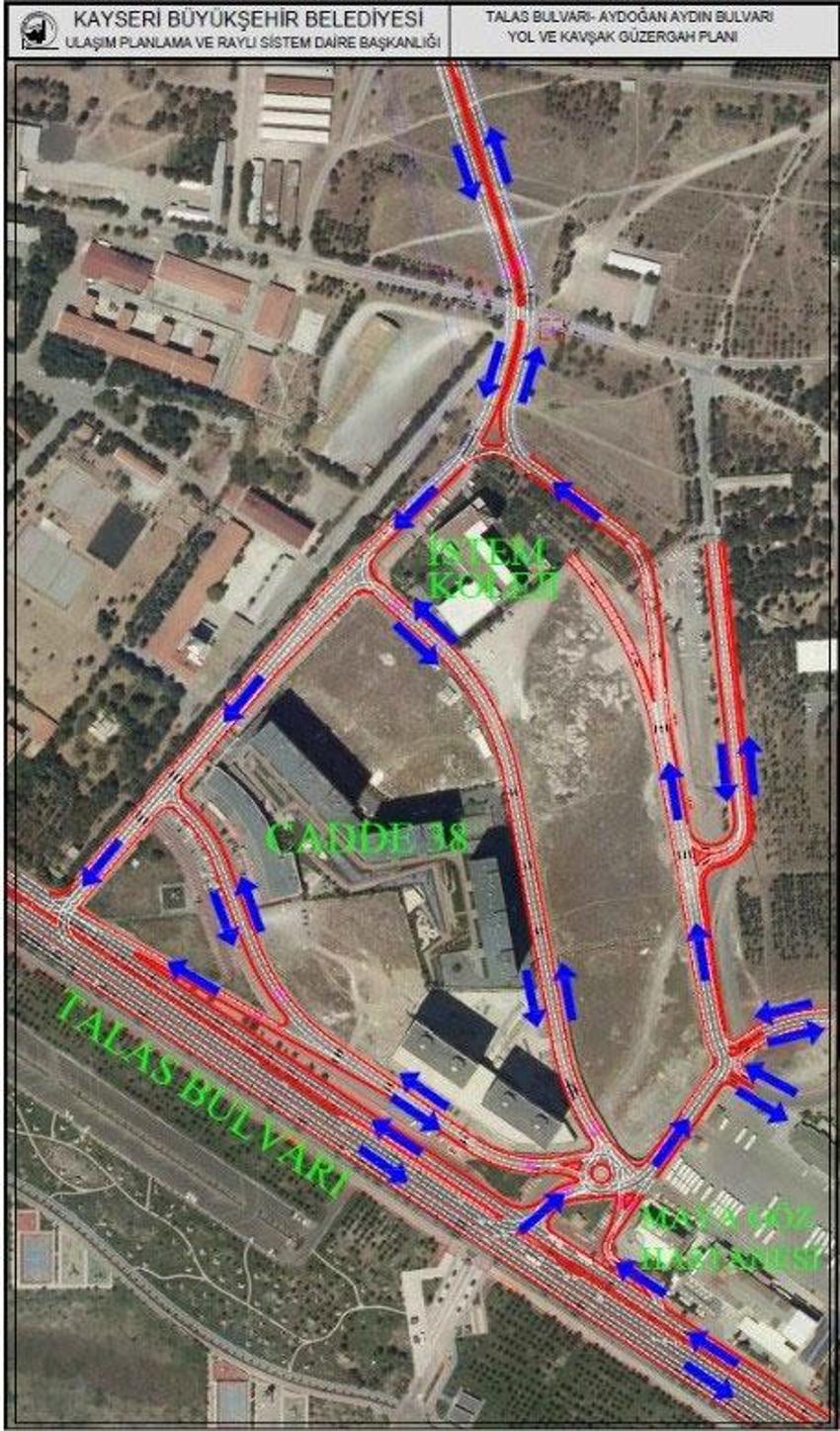 Kayseri Büyükşehir Belediye Başkanı Büyükkılıç'tan müjde: Kartal Kavşağı alternatif yolumuzu açtık