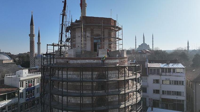 Edirne’de Makedon Kulesi restorasyonu tamamlandı! Ziyarete açılıyor