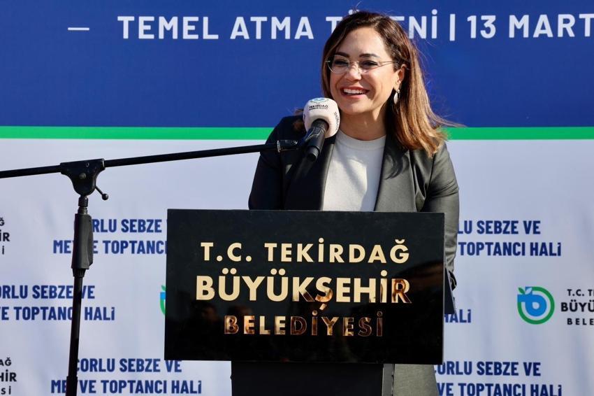 Çorlu Sebze Meyve Hali temeli atıldı: Tekirdağ'a ve tüm Trakya'ya hizmet edecek