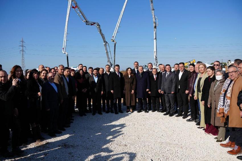 Çorlu Sebze Meyve Hali temeli atıldı: Tekirdağ'a ve tüm Trakya'ya hizmet edecek