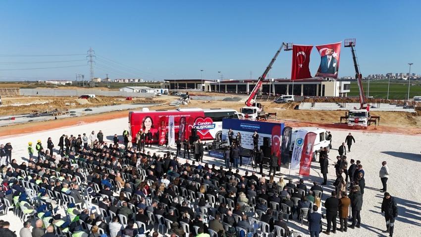 Çorlu Sebze Meyve Hali temeli atıldı: Tekirdağ'a ve tüm Trakya'ya hizmet edecek