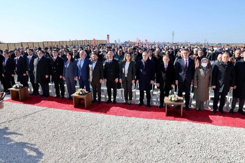 Çorlu Sebze Meyve Hali temeli atıldı: Tekirdağ'a ve tüm Trakya'ya hizmet edecek