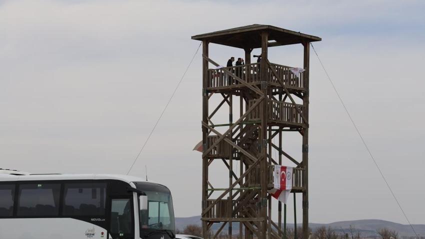 Fotoğraf tutkunları için eşsiz bir rota: Kırşehir'de flamingolar objektife yansıdı
