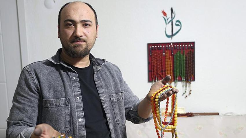 Nevşehirli genç atölyeye çevirdiği garajında hobisini ustalığa dönüştürdü