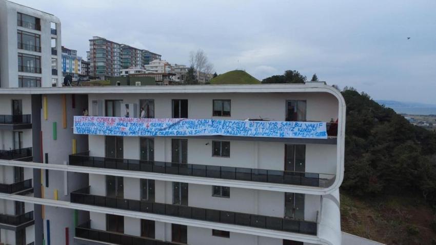 Samsun'da 12 yıldır bitmeyen konut çilesi! Hak sahipleri tapu bekliyor