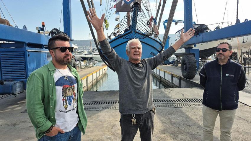 Bodrum'da 65 yıl önce inşa edilen tirhandiline gözü gibi bakıyor