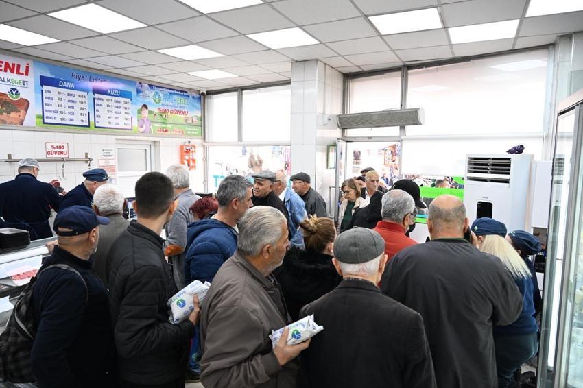 Aydın'da Ramazan Bayramı öncesi Halk Ege Et şubelerinde kıymada yüzde 20 indirim