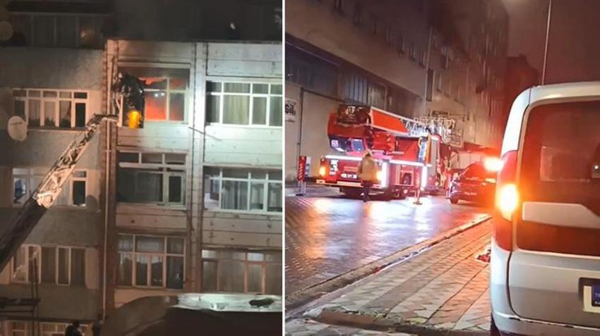 Fatih'te koca dehşeti! Eşini öldürüp evi ateşe verdi