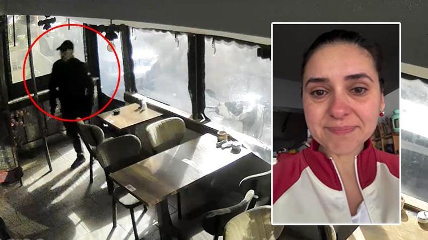 Boşanma aşamasındaki eşinin kafeteryasına girip hırsızlık yaptı! Polise 'Sürpriz yaptım' dedi! O anlar kamerada
