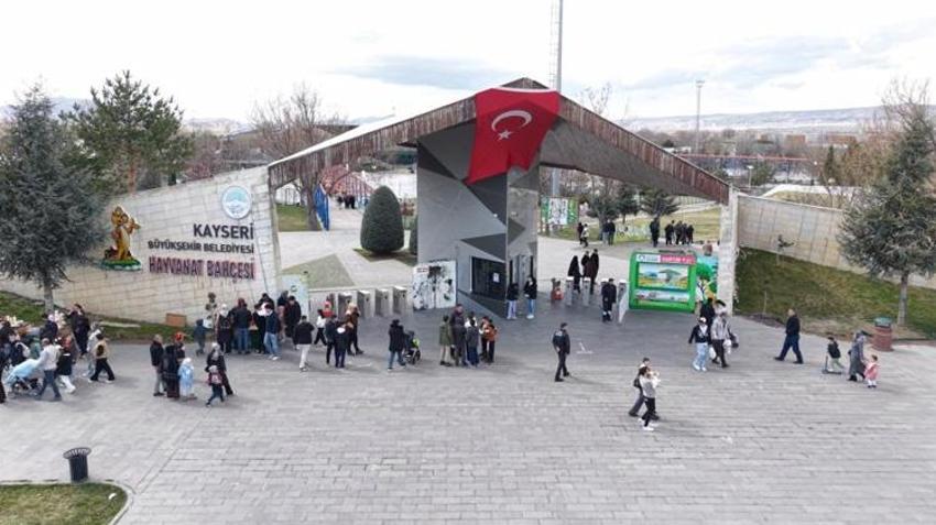 Kayserililer bayramda oraya akın etti! 2 günde 40 bin ziyaretçi