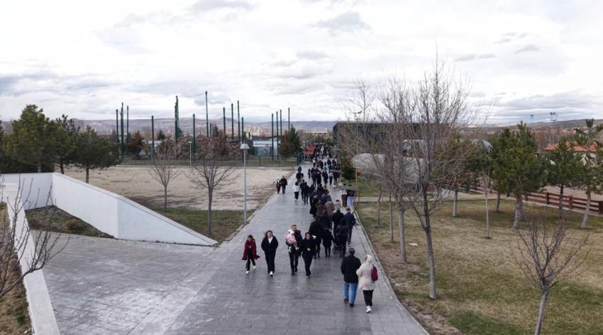 Kayserililer bayramda oraya akın etti! 2 günde 40 bin ziyaretçi