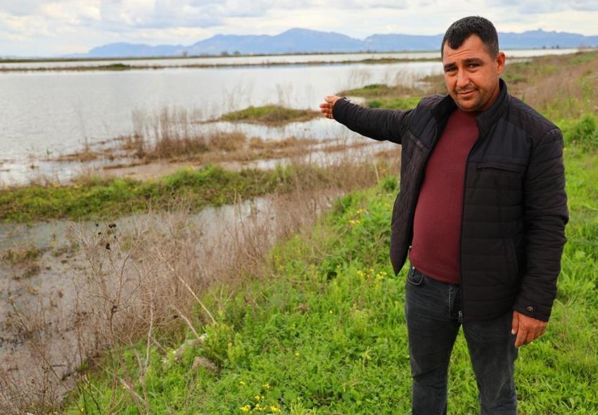 Adana'da tarım alanları sular altında: Yüreğir Ovası göle döndü, ürünler sular altında kaldı