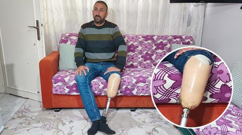 700 TL alacağı için verdiği IBAN hayatını kararttı! Protez bacaklı vatandaşa hapis cezası verdildi