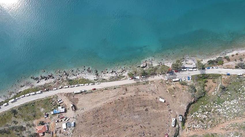 Muğla'da yanan sahil şeridinin yeniden yeşermesi için çalışmalar başladı! 28 bin fidan toprakla buluşacak