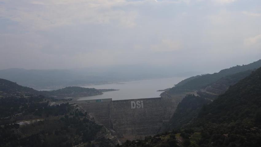 Aydın'da baraj doluluk oranları hızla yükseliyor! Geçen yıl kurumaya yüz tutan baraj yüzde 55 seviyesine yükseldi
