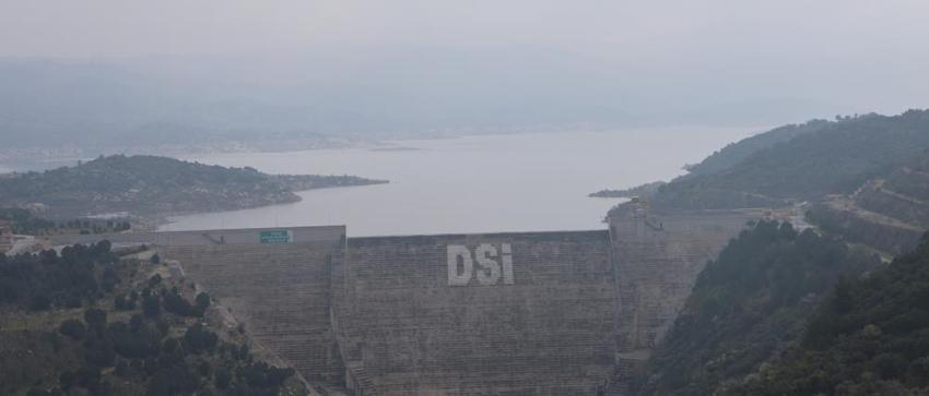 Aydın'da baraj doluluk oranları hızla yükseliyor! Geçen yıl kurumaya yüz tutan baraj yüzde 55 seviyesine yükseldi