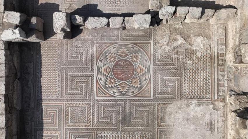 Kayseri'de tarihi müjde: Örenşehir mozaikli yapısı ören yeri ilan edildi! İç Anadolu’nun en büyük mozaiği turizme açılıyor!