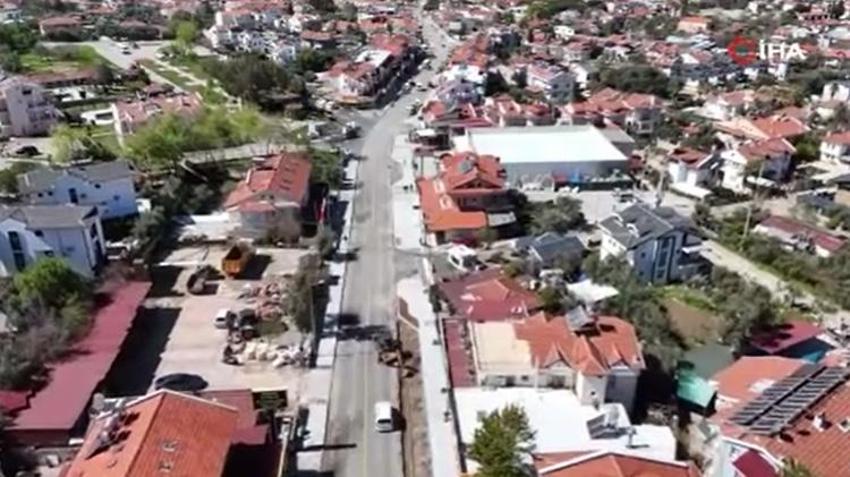 Çalışmalarda sona gelindi! Fethiye-Ölüdeniz yolu tamamen değişti