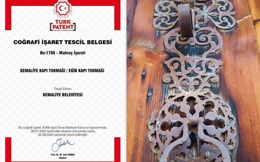 Kemaliye’nin mirasına resmi mühür! Eğin kapı tokmağı ve kuru kaymağı tescillendi: Yüzyıllık gelenekler artık koruma altında!