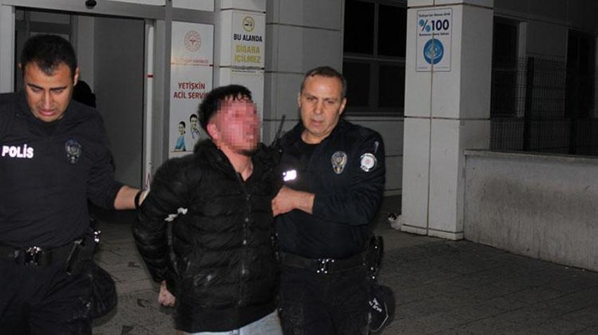Aksaray'da annesinin sevgilisini bıçaklayan şahıs adliyeye sevk edildi