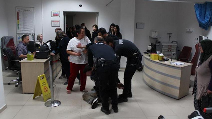Aksaray'da annesinin sevgilisini bıçaklayan şahıs adliyeye sevk edildi