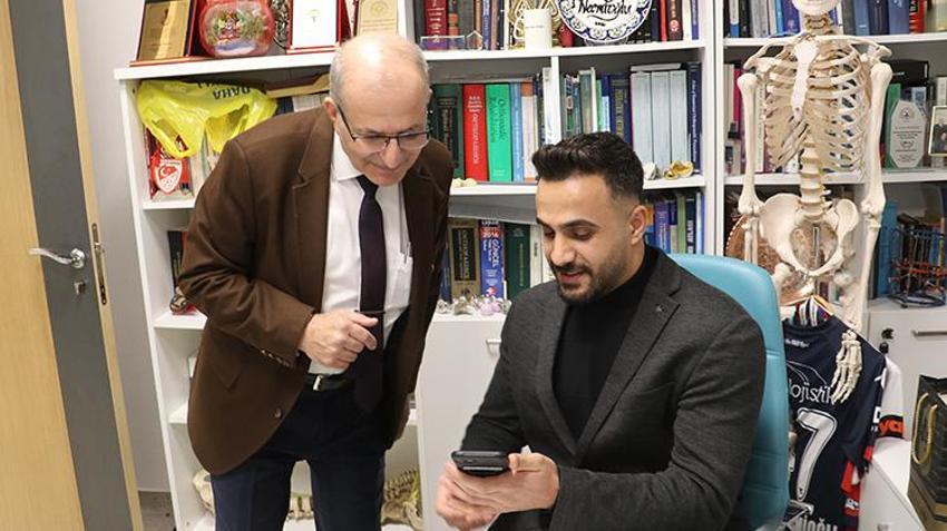 Batmanlı çocuk ameliyatını yapan doktordan etkilenip onun yolundan gitti! Bacağını kaybetti ama pes etmedi