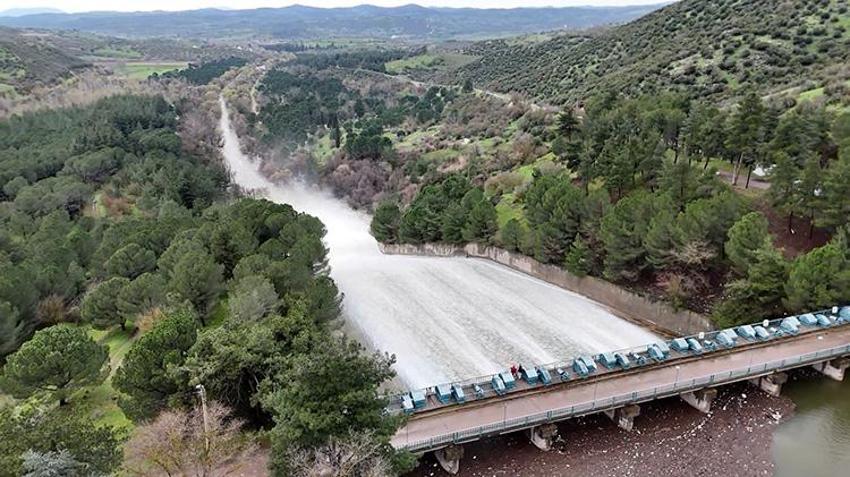 Sındırgı’da 18 yıllık rekor kırıldı! Çaygören Barajı %98 doluluğa ulaştı