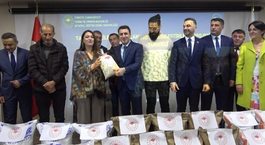 Tunceli'de bini aşkın çiftçiye dev destek! 8 bin dekar atıl alan hibeli tohumlarla bereketlenecek