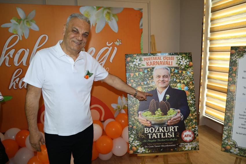 Adana'dan gastronomi dünyasına katkı! ATÜ, ‘Bozkurt Tatlısı'nı tanıttı
