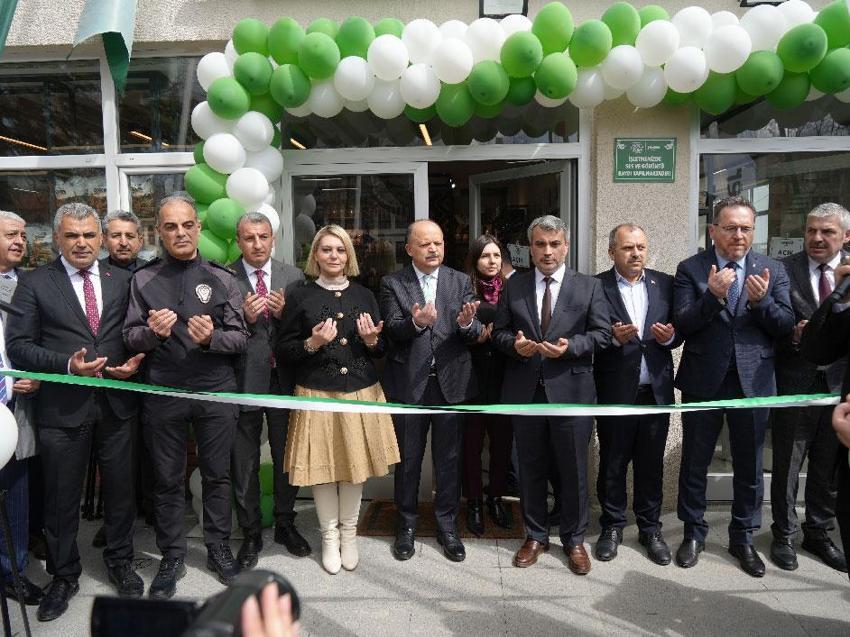Türkiye'nin ilk ‘ekolojik market'i Kastamonu'da kapılarını açtı