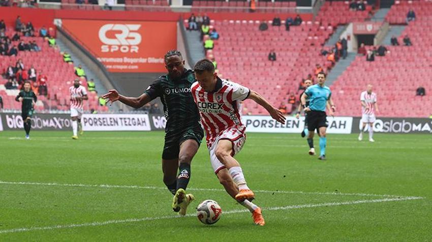 Holse'nin şovu Samsunspor'a yetmedi, Konyaspor ile puanlar paylaşıldı