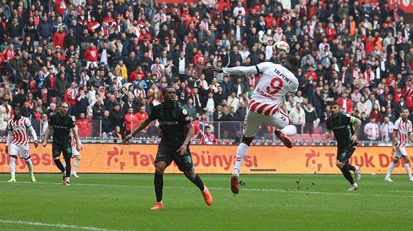 Holse'nin şovu Samsunspor'a yetmedi, Konyaspor ile puanlar paylaşıldı