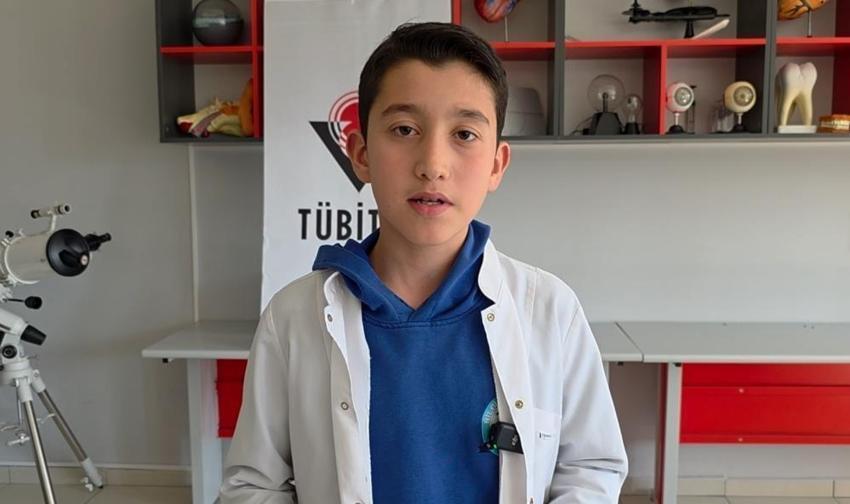 Ortaokul öğrencisi Yusuf geliştirdi, görenler inanamadı! TÜBİTAK yarışmasında birinci oldu
