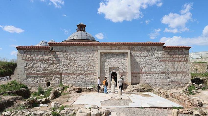 Kapıkule'den gireni bu manzara karşılayacak: Gazi Mihal Hamamı yüzyıllar sonra açılıyor