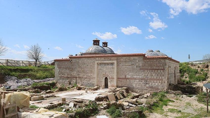 Kapıkule'den gireni bu manzara karşılayacak: Gazi Mihal Hamamı yüzyıllar sonra açılıyor
