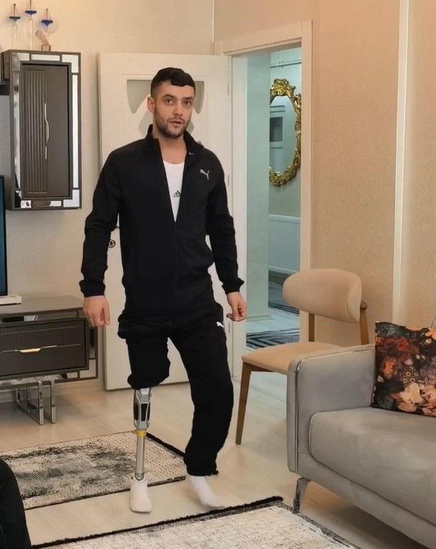 Motosiklet kazasında bacağını kaybetti! Bursalı hayırseverler yardımına koştu: Artık yürüyebilecek