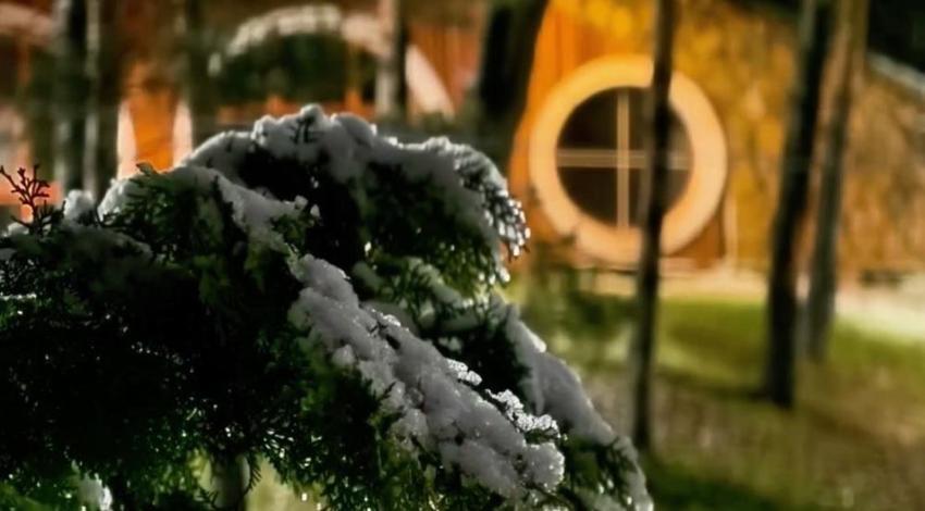 Sivas'a Nisan sürprizi: Gece vakti şehir merkezinde görüldü!